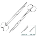 10cm 11.5cm 13cm 14cm 16 Cm Animal Veterinary Vet Medical Stainless Steel Surgical Scissors Straight Curved Tip (New)