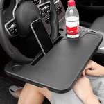 Universal Car Table Steering Wheel Eat Work Cart Drink Coffee Holder Tray Laptop (New)