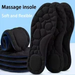 Men Outdoor Running Sports Insole Feet 5D Insoles for Shoes Memory Foam (New)