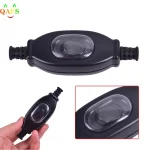 1  waterproof in line switch cord switch round wire Silver contact double (New)