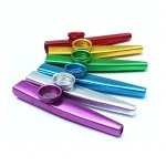 Simple Design Lightweight Kazoo Aluminum Alloy Metal For Guitar Instrument Music Lovers Instrument (New)