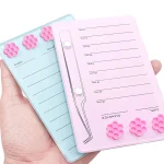 Eyelash Extension Scale Holder Magnetic Acrylic Lash Board With Glue Pallet Cup FALSE (New)