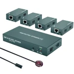Wireless Extender Lossless Wireless 60/100/200M IR IP HDMI Extender RJ45 4K (New)