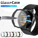 Glass Case Haylou Watch 4S Tempered Glass Anti-scratch Screen Protector (New)