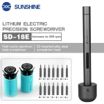 SUNSHINE SD-18E Electric Screwdriver Set S2 Alloy Steel with Mini (New)