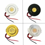 12V Mini Spotlight COB LED Downlights Ceiling Light 3W Adjustable Drive Free Down (New)