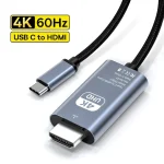 USB C to HDMI Adapter 4K 60Hz Type C Cable HDTV Converter Cable (New)
