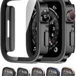 Tempered Glass Case Apple Watch 9 8 7 45mm 41mm (New)