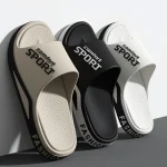 Fashion Mens Sandals Summer EVA Comfortable Anti Slip Soft Soles House Slippers for Indoor (New)