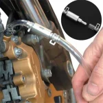 Car Clutch Brake Bleeder Hose Hydraulic Clutch One Way Valve Tube Bleeding Tool (New)