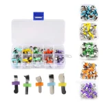 20 50 Dental Forming Sheet Orthodontic Sectional Contoured Metal Matrices Dentistry Matrix Retainer Less (New)