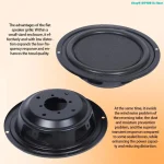 76HD 5inch/6.5inch/8inch Passive Radiator Enhances Low Frequency Bass Depth & (New)