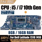 Dell Latitude 7310 7410 Notebook Mainboard Laptop LA-J261P 0CYV1X (New)