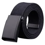 Mens Belt Fashion Unisex Trousers Belt Womens Belt Canvas Belt Breathable Outdoor (New)