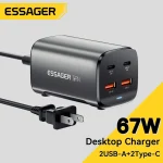 Essager 67W GaN USB C Charger Quick Charge 4 QC (New)