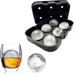 Silicone Ice Ball Maker Large 3D Big Round Sphere High Balls Ice Shape (New)