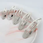 20 Metal Hair Clips 40 50 60 70 80mm Oval Hairpins Base for Jewelry Making (New)