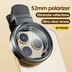 52mm CPL Mobile Phone Lens Filter Lens Clip Camera (New)