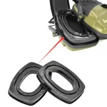 Tactical Gel Ear Pads For Howard Leight by Honeywell Impact Shooting Sport (New)