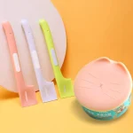 Pet Food Can Spoon And Lid, Cute Long Handle Spoon, Suitable For Wet (New)