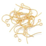 100 Stainless Steel Earring Hooks Classic Ear Wires for Crafts Earring Findings Diy (New)