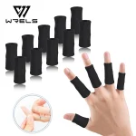 10 Comfortable Finger Brace Splint Sleeve Thumb Support Protector Elastic Breathable Stabilizers for (New)