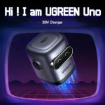 ã€US Plugã€‘UGREEN Robot Design 30W GaN Charger QC4.0 3 PPS PD3.0 Fast Charger (New)