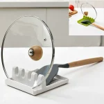 Kitchen Spoon Holders Fork Spatula Rack Shelf Organizer Plastic Chopsticks Holder Non slip Spoons (New)