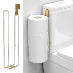 Bathroom Toilet Paper Holder with Storage Extra 3 Rolls, Over The Tank Toilet (New)