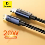 Baseus PD USB C Cable For iPhone 13 12 11 pro max Fast (New)