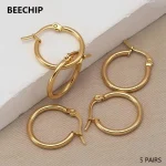 10 20mm Stainless Steel Earrings Open Ear Rings For Jewlery Making DIY Components (New)
