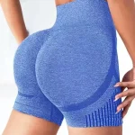 Women Yoga Shorts High Waist Workout Shorts Fitness Yoga Lift Butt Fitness Ladies (New)