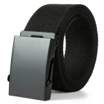 Men Belt Fashion Unisex Waist Belt Jeans Male Casual Luxury Canvas (New)
