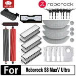 Roborock S8 MaxV Ultra robot Vacuum Cleaner Accessories mop Choth vacuum bags Side (New)