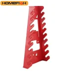 Wrench Organizer Plastic Wrench Organizer Tray Sockets Red Black Storage Tools Rack Sorter (New)