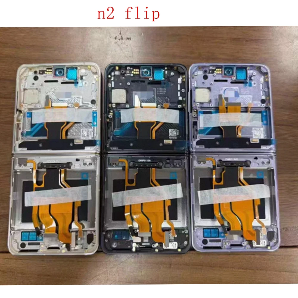 S5be67a64c7fc47569447c9f524c99d4cF Amoled oppo find n2 flip LCD Display Touch Screen (New) - Image 1