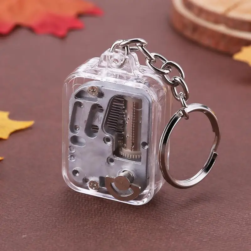 S5be7f27c90e64ba987aa623ddb2185c2g Music Box Movement DIY Play Set 18 Tones Best Mechanical Metal Music Boxes (New) - Image 1