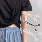 4 invisible waist tightening metal clip, adjustable button clip, suitable for jeans and (New)