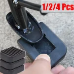 1 2 4 Motorcycle Footrest Pad Soft Rubber Pad For Scooter Base Plate Anti slip Pads (New)