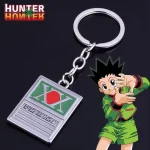Anime Hunter X Hunter Keychain GON FREECSS License Pendant Key Chain for Women (New)