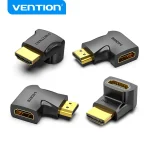Vention HDMI Adapter 90 270 Degree Right Angle Male to (New)