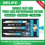 RELIFE RL-601L Universal Double-slot Motherboard Fixture Phone IC Chip BGA (New)