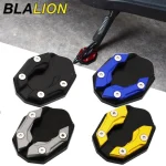 BLALION Aluminum Alloy Motorcycle Bike Kickstand Extender Foot Side Stand Extension Foot Pad (New)