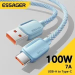 Essager 7A 100W USB Type C Cable Huawei Honor (New)