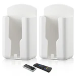 1 5 Self Adhesive Remote Control Holder Organizer Wall Mount Home School Storage Box (New)