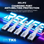 RELIFE TK6 Charging Port Anti-melting Protection Precise Positioning Heat-resistant and (New)