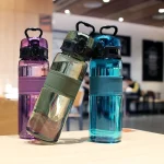 500ml Sports Water Bottle Portable Leak proof Plastic Cup Drinkware With Tea Filter Tour (New)