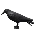 Decoracion Jardin Exterior Simulation Black Crow Raven Bird Repellent Pest Control Pigeon Repellent (New)