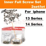 2set Full Screw Set For iPhone 13 14 Pro Max 13Mini 14Plus Mobile (New)