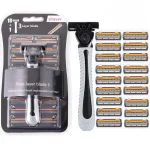 Shaver Brand Design Men Razor Shaving Three Layer Shaver Reusable Razor Imported (New)